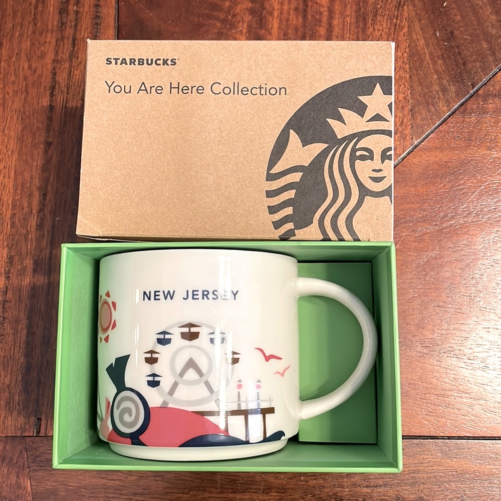 Starbucks You Are Here Collection New Jersey